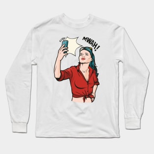 Mwah Long Sleeve T-Shirt